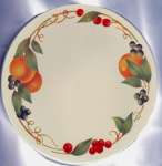 Round Metal Burner Covers Abundance Fruit-Almond